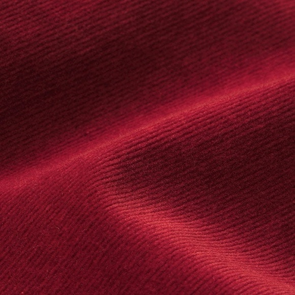 NWT PISTOLA 90s Cranberry Corduroy High Rise Raw Hem Cropped Boot Flare Jean 27 - Picture 8 of 9